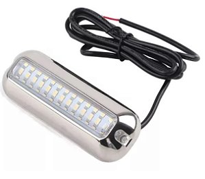 Luz Subaquática Branca 27 Leds