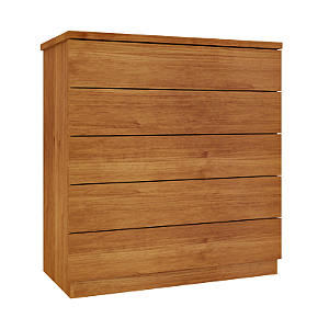 Cômoda 5 Gavetas Premium TCIL Móveis Cinamomo