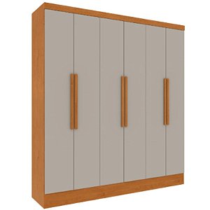 Guarda Roupa Bariloche Larg.: 1.80cm Cinamomo/OFF WHITE