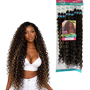 Cabelo Fibra Bio Orgânica Cacheado Anjo 80cm