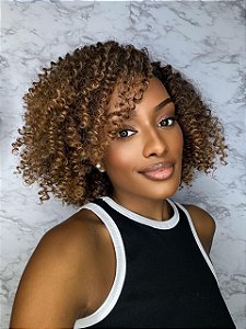 Front Lace Stefane Afro Cacheada