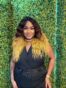Wig Layla Fibra Orgânica Ombre
