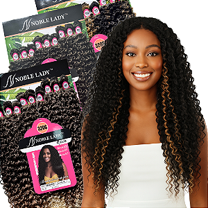 Cabelo Cacheado Fibra de Proteína Mônica 320g 90cm