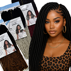 Cabelo Faux Locs Zion Dread 300g 55cm