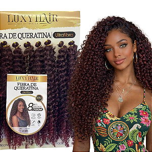 Cabelo Cacheado Naomi Fibra de Queratina 320g 70cm