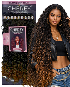 Cabelo Cacheado Bio Natural Diva 80cm 300g Fibra Tecnológica
