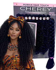 Cabelo Cacheado Jumbo Bio Natural Tendência 60cm 80g