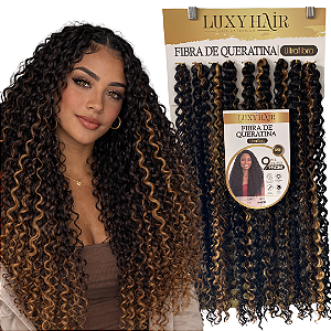 Cabelo Naty Cacheado 320g Fibra de Queratina Luxy Hair