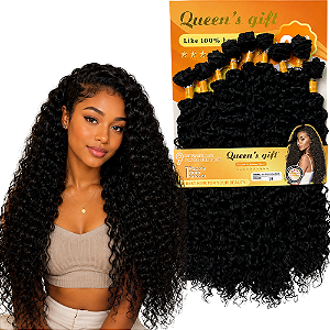 Cabelo Cacheado My Freedom 60cm – Preto - Definição Perfeita