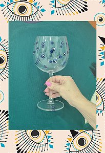 Coleção Taça Olho Grego em Cristal
