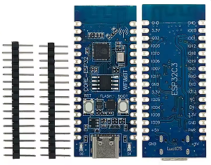 PCI ESP32-C3, 32 bits ISA RISC-V com chip serial e suporte a depuração IED, LuatOS