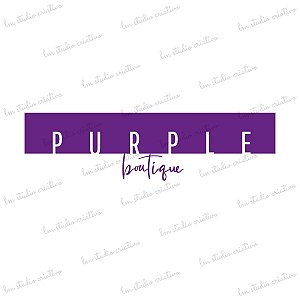 Logomarca Purple Boutique