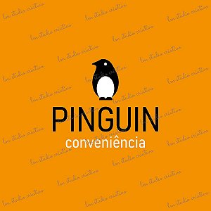 Logomarca Pinguim Conveniência