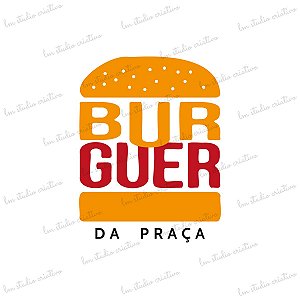 Logomarca Burguer da Praça