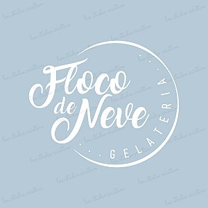 Logomarca Floco de Neve Gelateria
