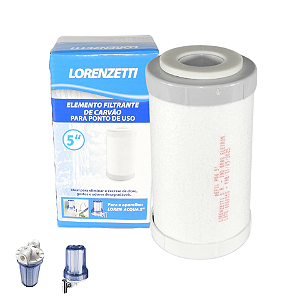 Refil Vela Filtro Lorenzetti Loren Acqua 5" Pou - Original