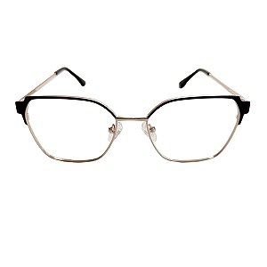 stili clipon quadrado metal preto