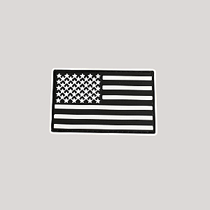 Patch Bandeira EUA P/B