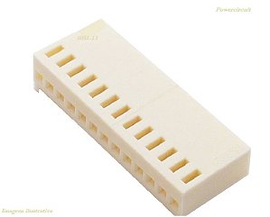 ALOJAMENTO PARA Conector KK 13 VIAS MOLEX 5051-13 251213HA054