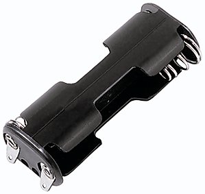 BC22AAAL 2 suporte de Bateria AAA com terminais de solda