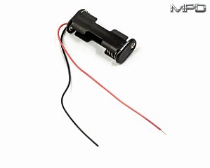 BC22AAAW 2 suporte de Bateria AAA com fios