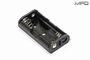 BC2AAL 2 suporte de Bateria AA com terminais de solda
