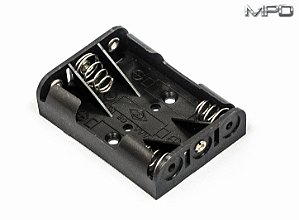 BC3AAAL 3 suporte de Bateria AAA com terminais de solda