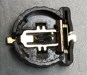 BC501SM Suporte CR1220 com Cabos de montagem em superfície Altura acima do PCB: 4,00 mm Processo de solda sem chumbo compatível