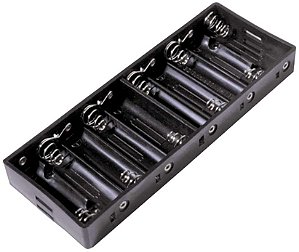 BH10AAL 10 suporte de Bateria AA com terminais de solda Altura acima do PCB: 15,6 mm