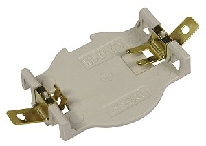 BHSD-2032-L Suporte CR2032 Também aceita: BR2032 Altura acima do PCB: 4,75 mm Processo de solda sem chumbo compatível - BHSD-2032-L