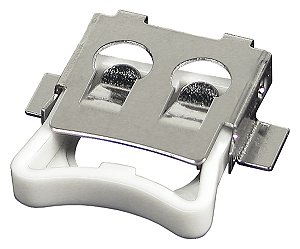 BHX1-1025-SM Suporte CR1025 com Cabos de montagem em superfície Também aceita: BR1025 Altura acima do PCB: 3,63 mm Processo de solda sem chumbo compatível