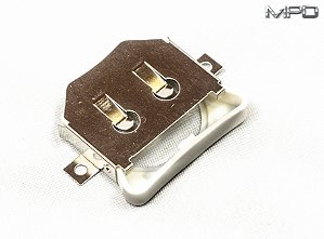BHX1-2450-SM Suporte CR2450 com Cabos de montagem em superfície Também aceita: BR2450 Altura acima do PCB: 5,92 mm Processo de solda sem chumbo compatível