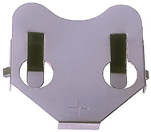 BK-887 Retentor CR2430 com pinos de PC Altura acima do PCB: 3,68 mm Processo de solda sem chumbo compatível