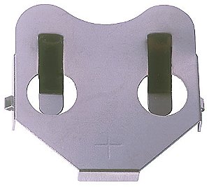 BK-889 Retentor CR2330 com pinos de PC Também aceita: CR2320, BR2320, CR2325, BR2325, BR2330 Altura acima do PCB: 3,68 mm Processo de solda sem chumbo compatível