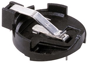 BS-3 Suporte CR2032 com pinos de PC Também aceita: CR2025, BR2025, BR2032 Também pode caber outras células menores Altura acima do PCB: 8,95 mm