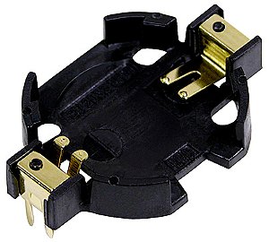 BU2032-1-HD-G Suporte CR2032 com pinos de PC Altura acima do PCB: 5,3 mm - BU2032-1-HD-G