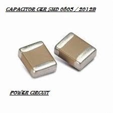 Capacitor Cerâmico SMD 0805 33K/50V  X7R 10%  CC0805KRX7R9BB333