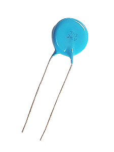 Capacitor Cerâmico Disco 10NF/3KV KF3F103Z-L716B A GRANEL TOWER