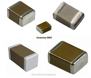 Capacitor Cerâmico SMD 0603 15PF/25V C0G 5% MCH315A150JK EMB C/100