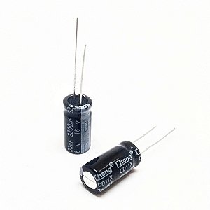 Capacitor Eletrolítico 2200UF/16V 105ºC 10X20 CHONG