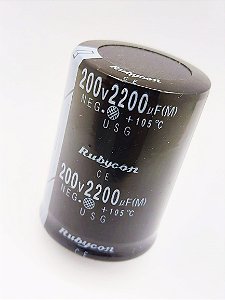 Capacitor Eletrolítico 2200UF/200V SNAP-IN 35X50 105°C