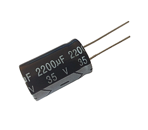 Capacitor Eletrolítico 2200UF/35V 105°C 16X25mm P:7,5mm JWCO