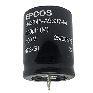 Capacitor Eletrolítico 330UF/400V 30X40MM SNAP-IN B43845-A9337-M