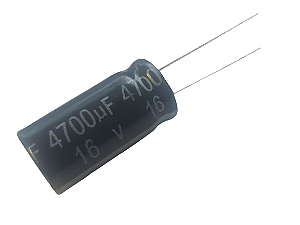 Capacitor Eletrolítico 4700UF/16V 13X25 105°C P:5,00MM CHONG