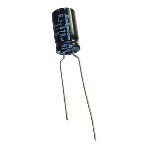 Capacitor Eletrolitico 470uf/6,3v 6,3x11mm 105ºc Fitado (Kit com 100)