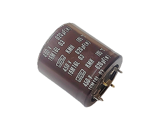 Capacitor Eletrolítico 620UF/450V 105°C SNAP-IN 5 PINOS PULL NIPPON