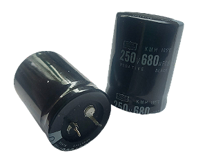 Capacitor Eletrolítico 680UF/250V 30X40MM 105ºC SNAP-IN P:10MM NIPPON
