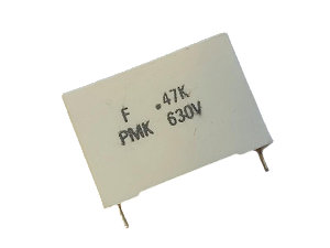 Capacitor Poliester Mkp 470nf/630v 10% P:27,5mm Branco