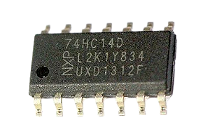 Circuito Integrado 74hc14d Smd Soic-14