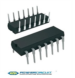 Circuito Integrado 74HCU04C   (DIP-14)  NEC